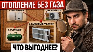 ТОП-7 способов отопления дома БЕЗ ГАЗА! От дешёвого к дорогому! Честное Сравнение, плюсы и минусы!