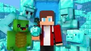 MAIZEN : Diamond World  - Minecraft Animation JJ & Mikey