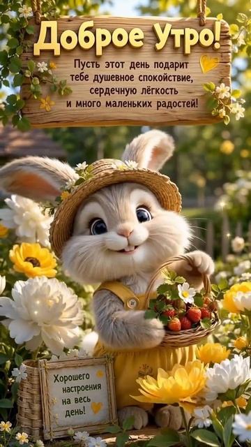 доброе утро