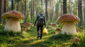 Это ГРИБНАЯ АНОМАЛИЯ😵! Грибнику Снесло Крышу «ТИХОЙ ОХОТОЙ». Сбор Грибов БЕЗУМИЕ