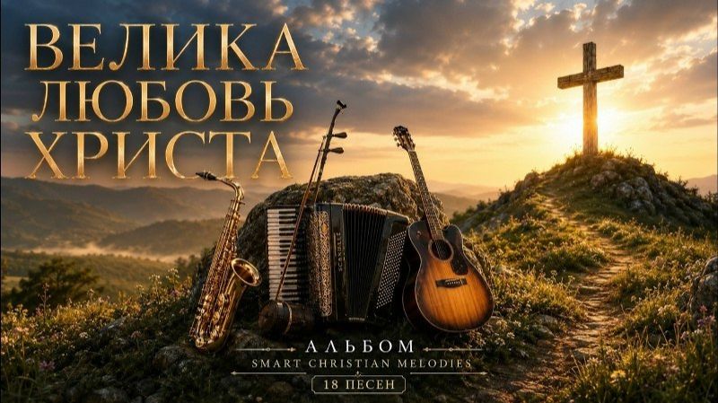 АЛЬБОМ ВЕЛИКА ЛЮБОВЬ ХРИСТА | ПЕСНИ О БЛАГОДАТИ | СМИРЕНИИ И КРЕСТЕ 🎵 OFFICIAL VIDEO 2026  4к