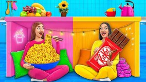 Секретные домики под столом # 24 часа Челлендж c Multi DO Challenge