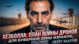 🚨Лейт Маруф  | «Хезболла» готовит армаду дронов для удара по Израилю - план буферной зоны