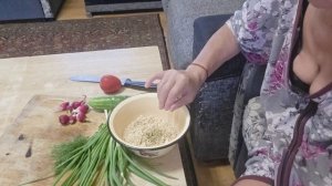 фкусная минутка-салат из лапши б.п,  началась пора заготовок