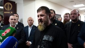 Глава ЧР, Герой России Рамзан Ахматович Кадыров подал документы для выдвижения на пост Главы региона