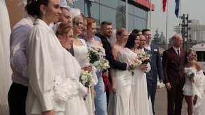 8 ПАР СКАЗАЛИ «ДА» НА ВСЕРОССИЙСКОМ СВАДЕБНОМ ФЕСТИВАЛЕ