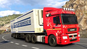 708 / ETS2 1.58 / Камаз-65206 / Загрузился мороженым на Пловдив (BG).
