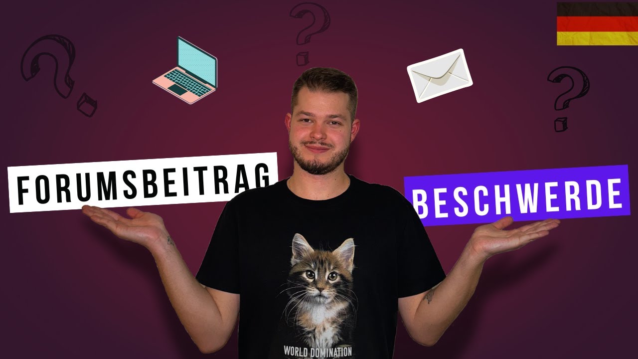 КАК ПИСАТЬ "Forumsbeitrag" и "Beschwerde"? | B2 Beruf смотреть онлайн