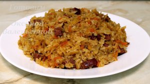 Домашняя солянка с капустой, рисом и колбасой. Готовим с Оксаной Валерьевной.