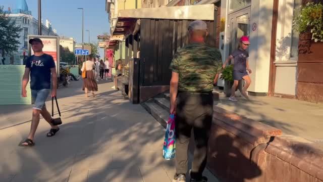 Масштабный ремонт улиц города .Центральные улицы.Красноярск смотреть онлайн