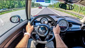 2011 MINI One II - ТЕСТ ДРАЙВ ОТ ПЕРВОГО ЛИЦА