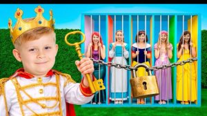 🍿 Принц Оливер спасает принцесс