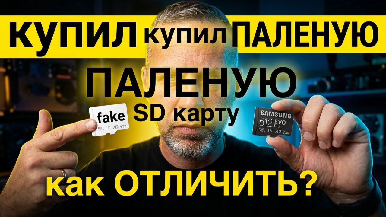Лучшая SD карта для DJI Pocket 4: не нарвись на ПОДДЕЛКУ! смотреть онлайн