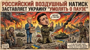 💥Русская авиация превращает фронт в ад. Киев на коленях вымаливает передышку – что дальше?
