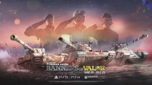 World of Tanks Modern Armor — специальные праздничные баннеры PS5