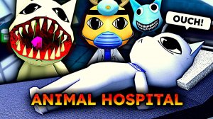 Играю в игру animal hospital в роблокс летсплей