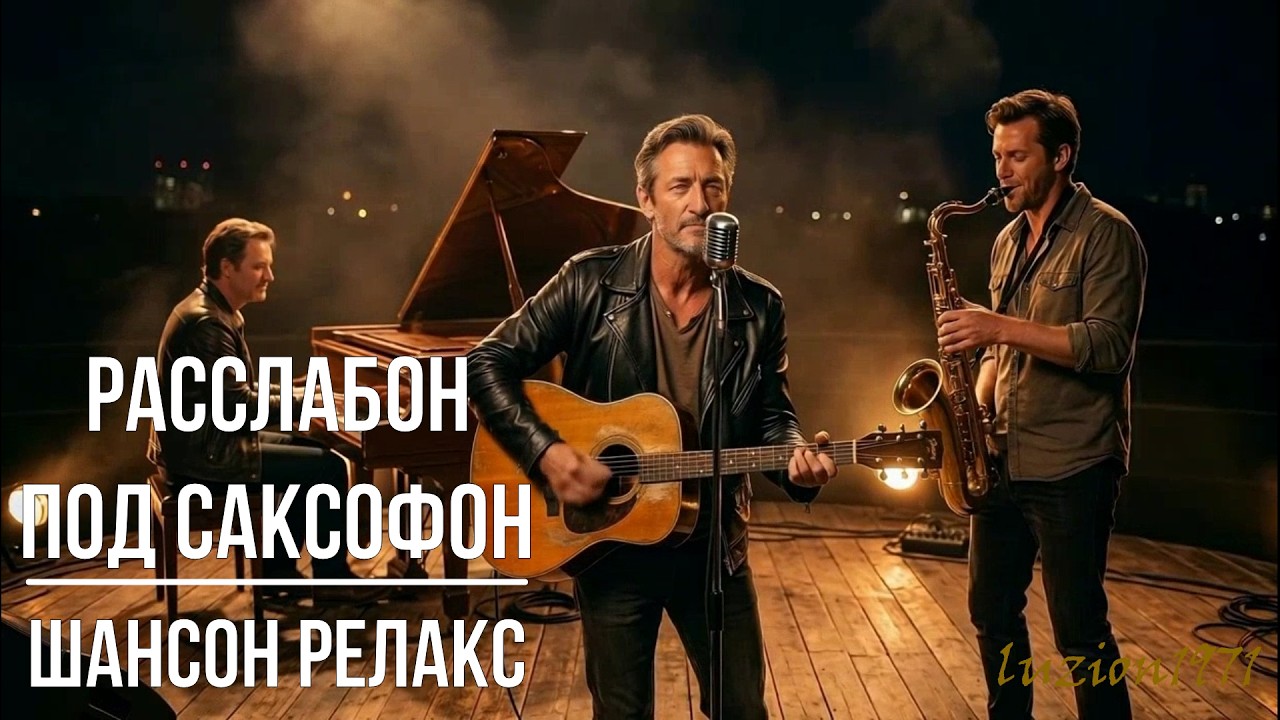Расслабон под саксофон | ШАНСОН релакс смотреть онлайн