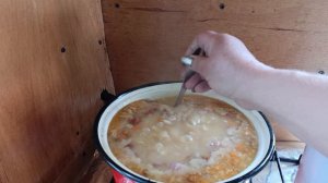 Наша Вишенка!🍒 Суп гороховый!🍲