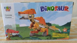 обзор и сборка lego динозавра.
