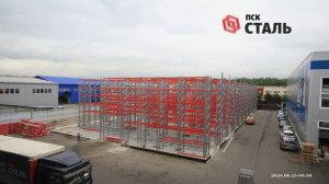 Профессиональный монтаж склада на стеллажах