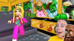 ПОБЕГ ИЗ ШКОЛЫ ЗОМБИ в ROBLOX!