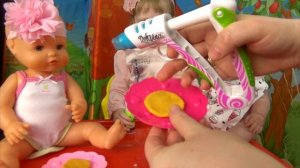 Беби Бон и кукла пупсик готовят печенье из плей до винчи