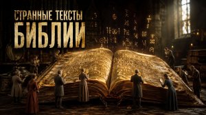 Странные стихи Библии.