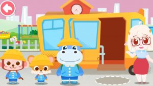 Игра «BabyBus. Детский сад». Детская познавательная игра. (бейбибас, панда Кики).