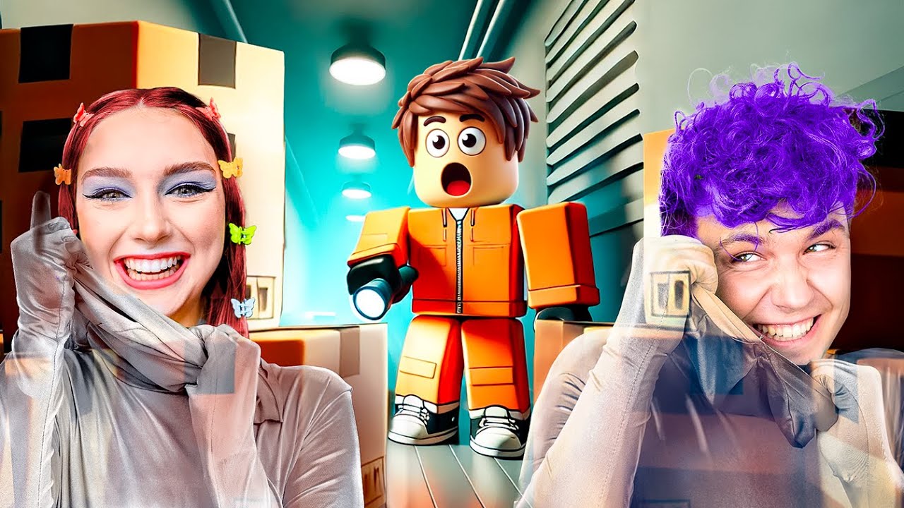 МЫ стали НЕВИДИМКАМИ в ПРЯТКАХ 🤫 СПРЯЧЬСЯ чтобы ВЫЖИТЬ в ROBLOX 👀 РОБЛОКС МЕГА ПРЯТКИ смотреть онлайн