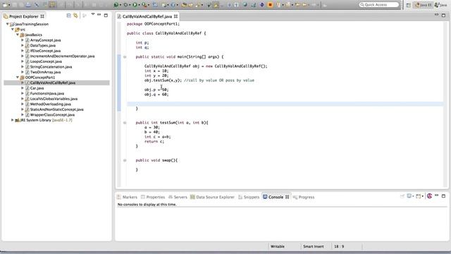 What is Call By Value & Call By Reference In Java - Core Java - Part -12 смотреть онлайн