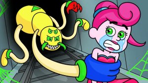 Poppy Playtime, но роли поменялись?! (Мультфильм)