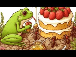 Лягушка и муравьи. Алтайская народная сказка. #сказка