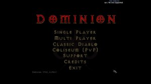 Dominion Pre-Alpha | Ironman. Одна жизнь! Димон