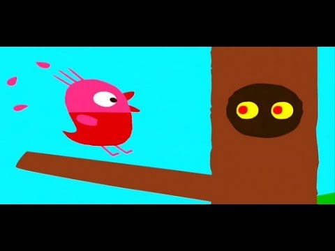 Птичка РОБИН. Лесная прогулка. МУЛЬТИК - ИГРА для МАЛЫШЕЙ смотреть онлайн