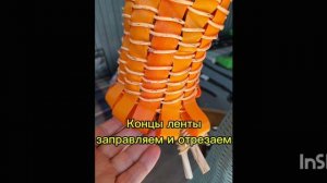 Незнайка. Садовая скульптура из ротанга