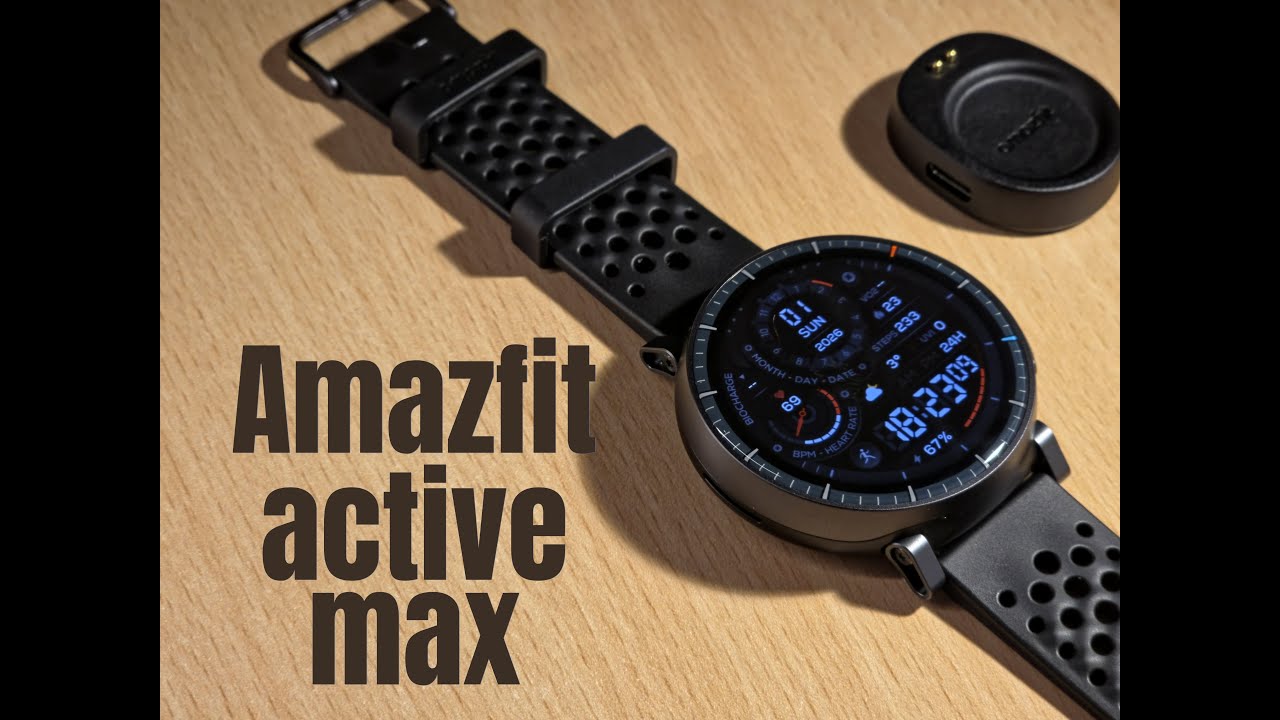 AMAZFIT ACTIVE MAX Распаковка и первый взгляд смотреть онлайн