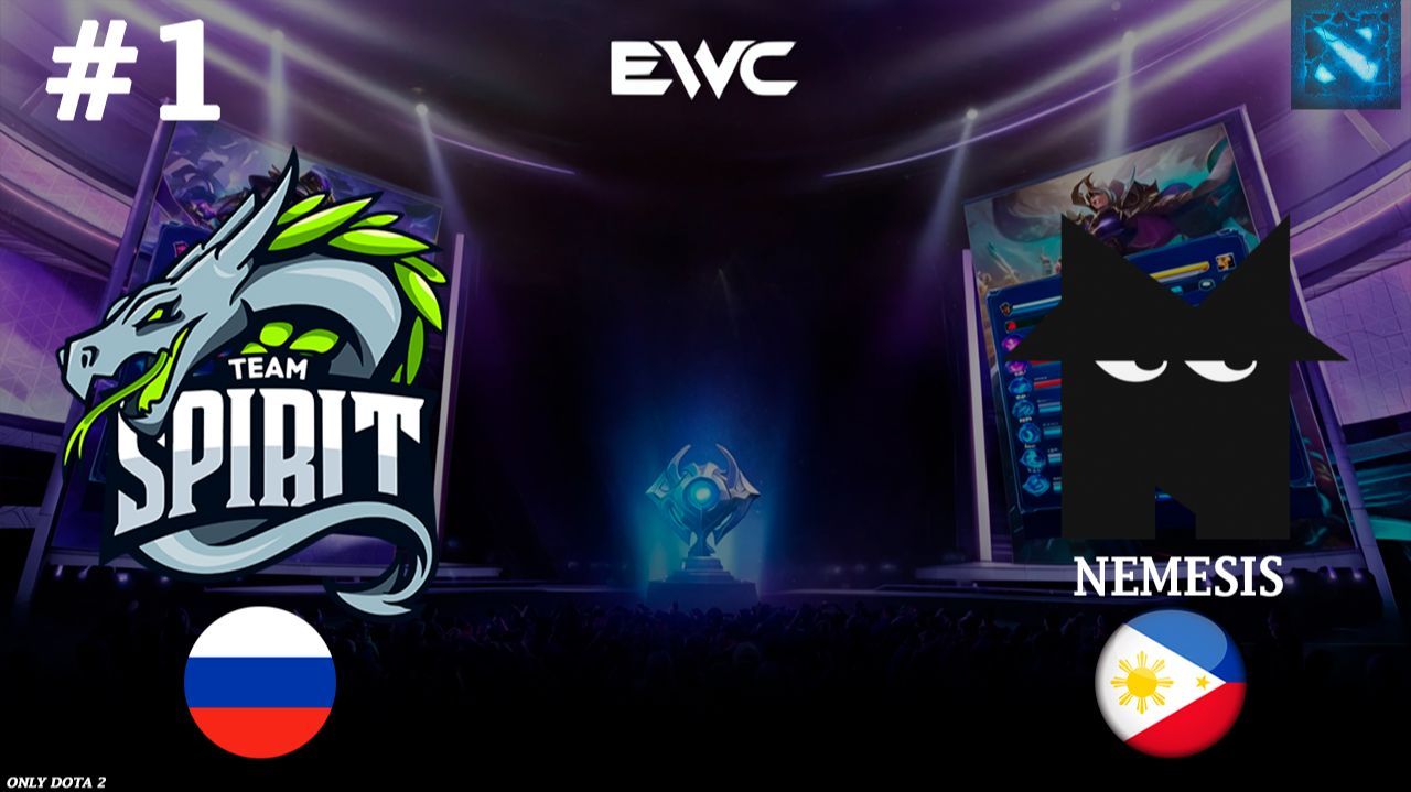 ВЫКАТИЛИ СНАЙПЕРА ПРОТИВ ДРАКОНОВ! | Spirit vs Nemesis #1 (BO2) EWC DOTA смотреть онлайн