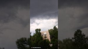 Грозовой шельф⛈️ и за ней еще одна гроза идёт, 9 июля 2026 года
