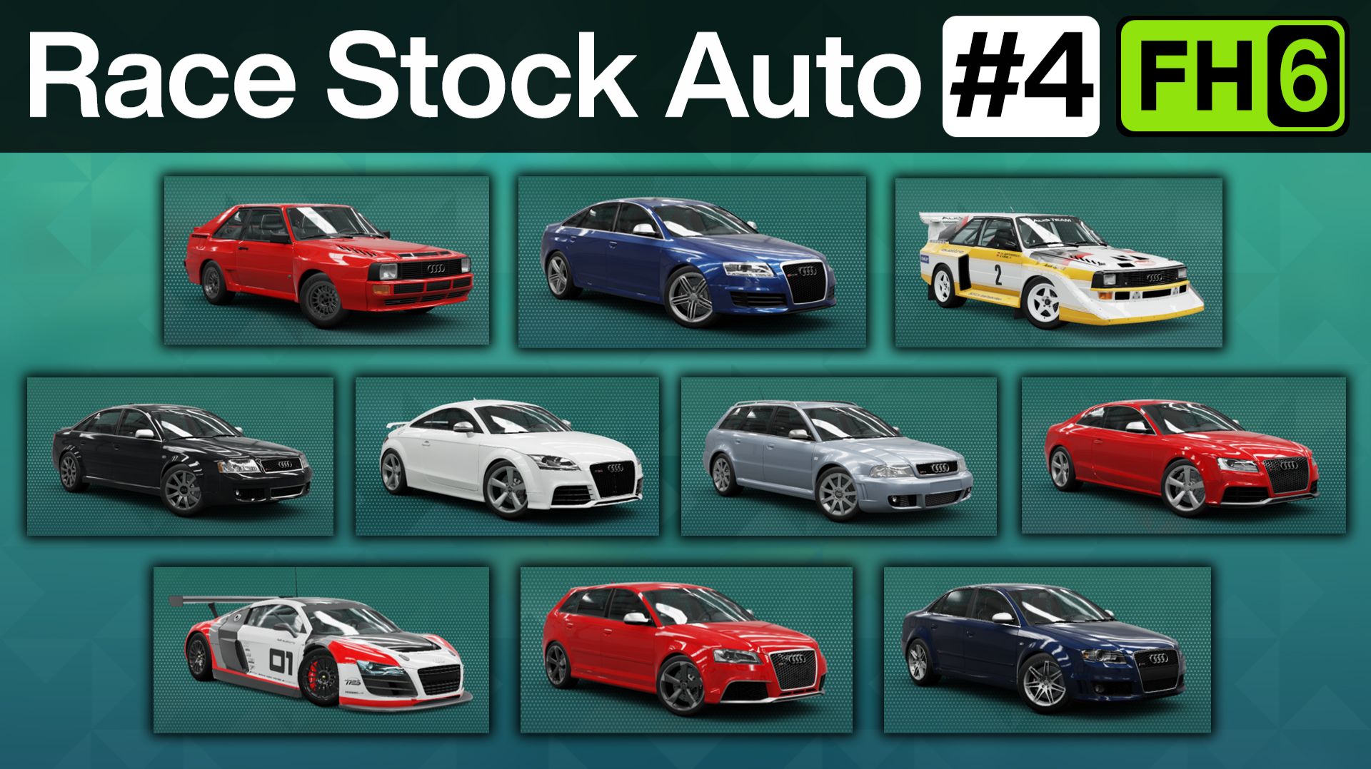 Forza Horizon 6 - Race Stock Auto #4 смотреть онлайн