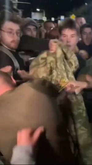 Протесты во Львове против людоловов ТЦК