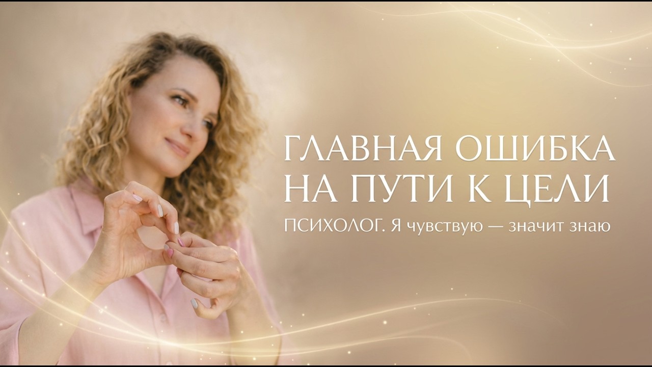 ГЛАВНАЯ ОШИБКА НА ПУТИ К ЦЕЛИ смотреть онлайн
