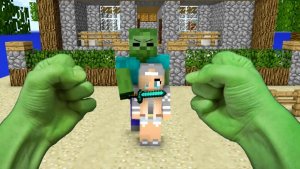 РЕАЛИСТИЧНЫЙ МАЙНКРАФТ - Я ПРЕВРАТИЛСЯ В ХАЛКА | MINECRAFT