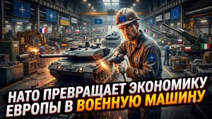 🚨 Европа становится казармой! НАТО превращает экономику в военную машину