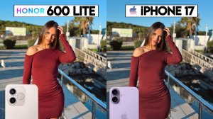 Honor 600 Lite Vs iPhone 17 Camera Test & Comparison