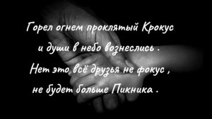 Стихотворение ( Мамина рука ) На трагические событие в Крокусе