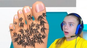 КАК СДЕЛАТЬ ПЕДИКЮР Этот ролик могут забанить? Foot Clinic
