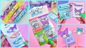Сделай сам — КАНЦЕЛЯРСКИЕ ТОВАРЫ SANRIO И ЗАБАВНЫЕ ИДЕИ ПОДЕЛОК ИЗ БУМАГИ