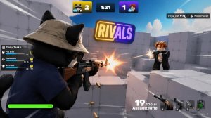 играю в rivals в роблокс!