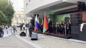 Выступление посла Беларуси в России