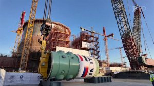На египетской АЭС «Эль-Дабаа» установили корпус реактора второго энергоблока.